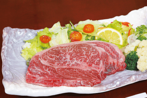石垣牛のステーキ（200g）の写真