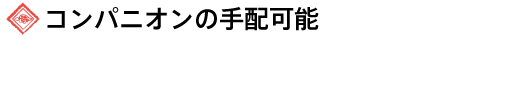 コンパニオン手配の写真